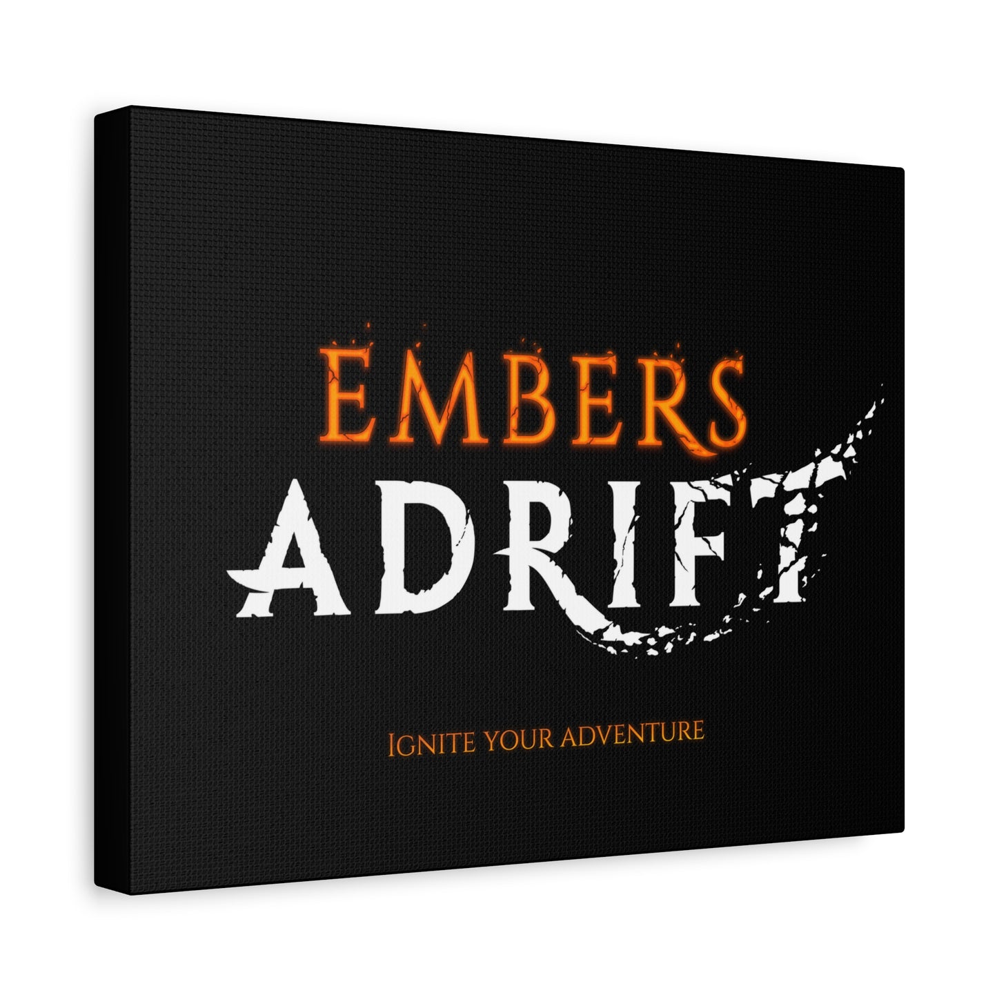 Embers Adrift Logo with Tagline Wall Art