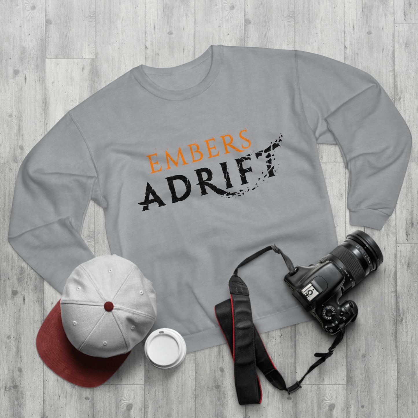 Embers Adrift Crew Neck Sweatshirt (Unisex)