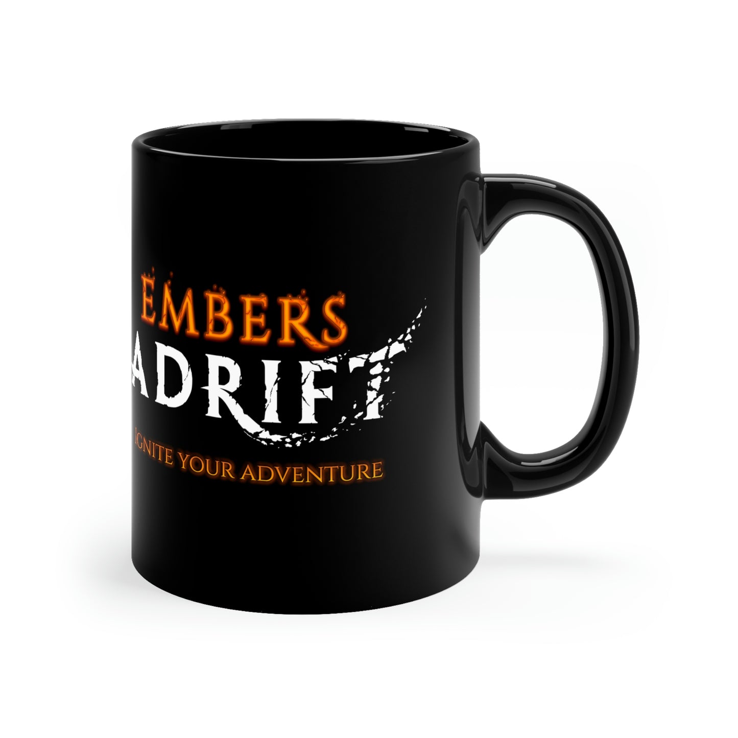 Embers Adrift 11oz Black Mug