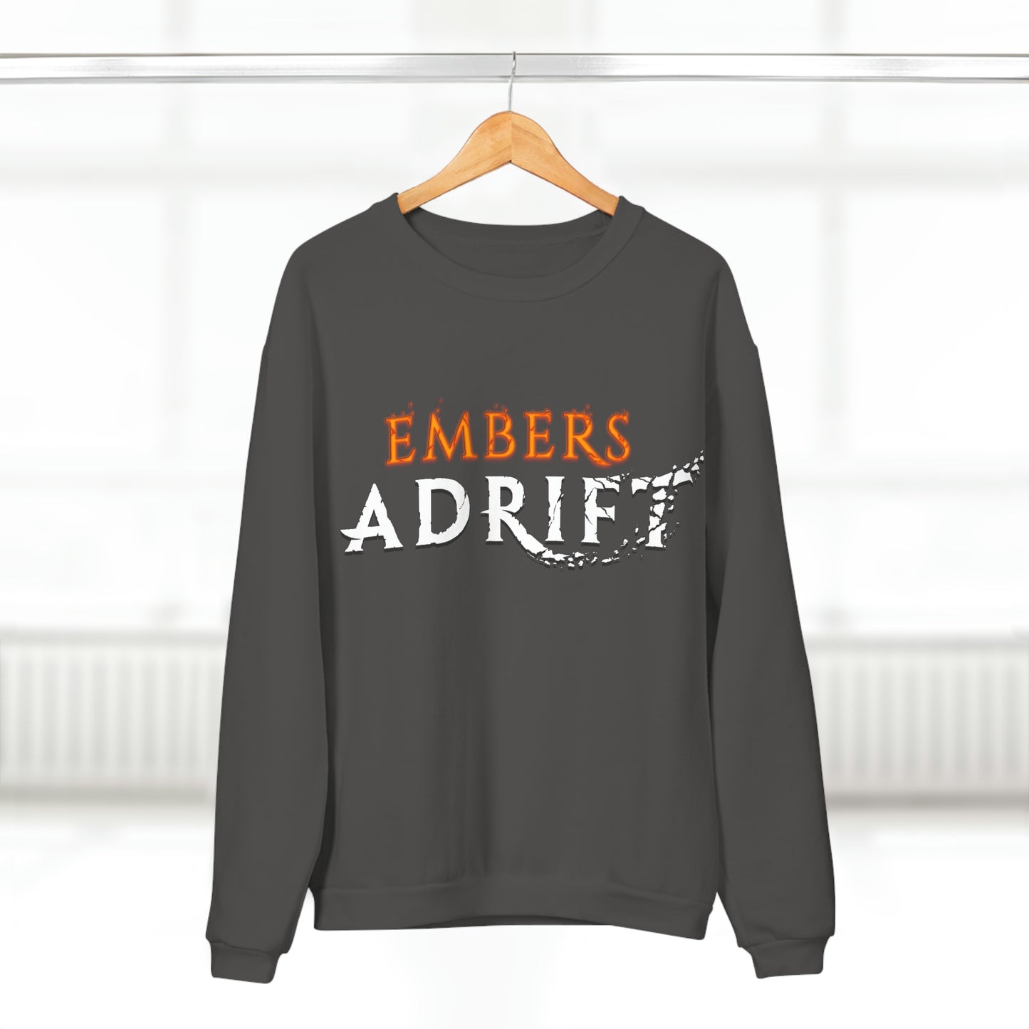 Embers Adrift Crew Neck Sweatshirt (Unisex)