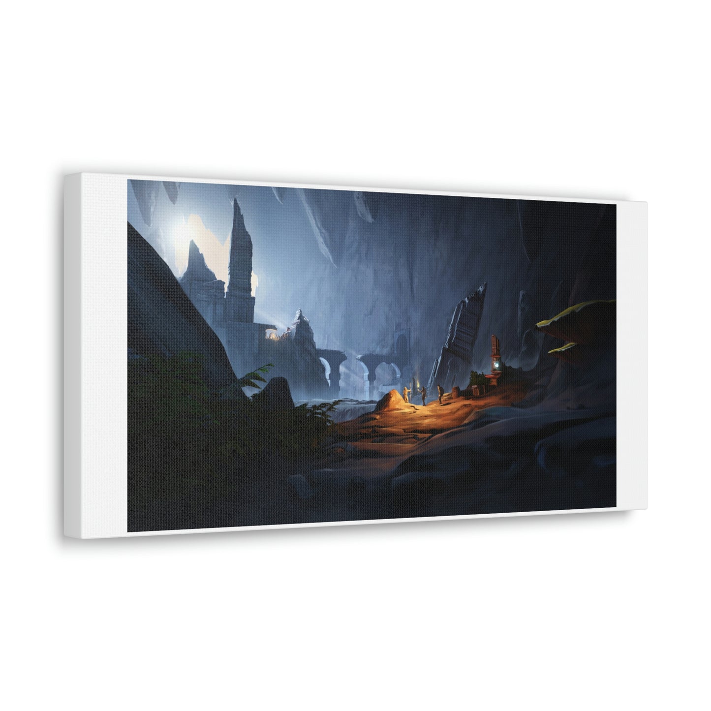 Central Veins - Embers Adrift Canvas Art