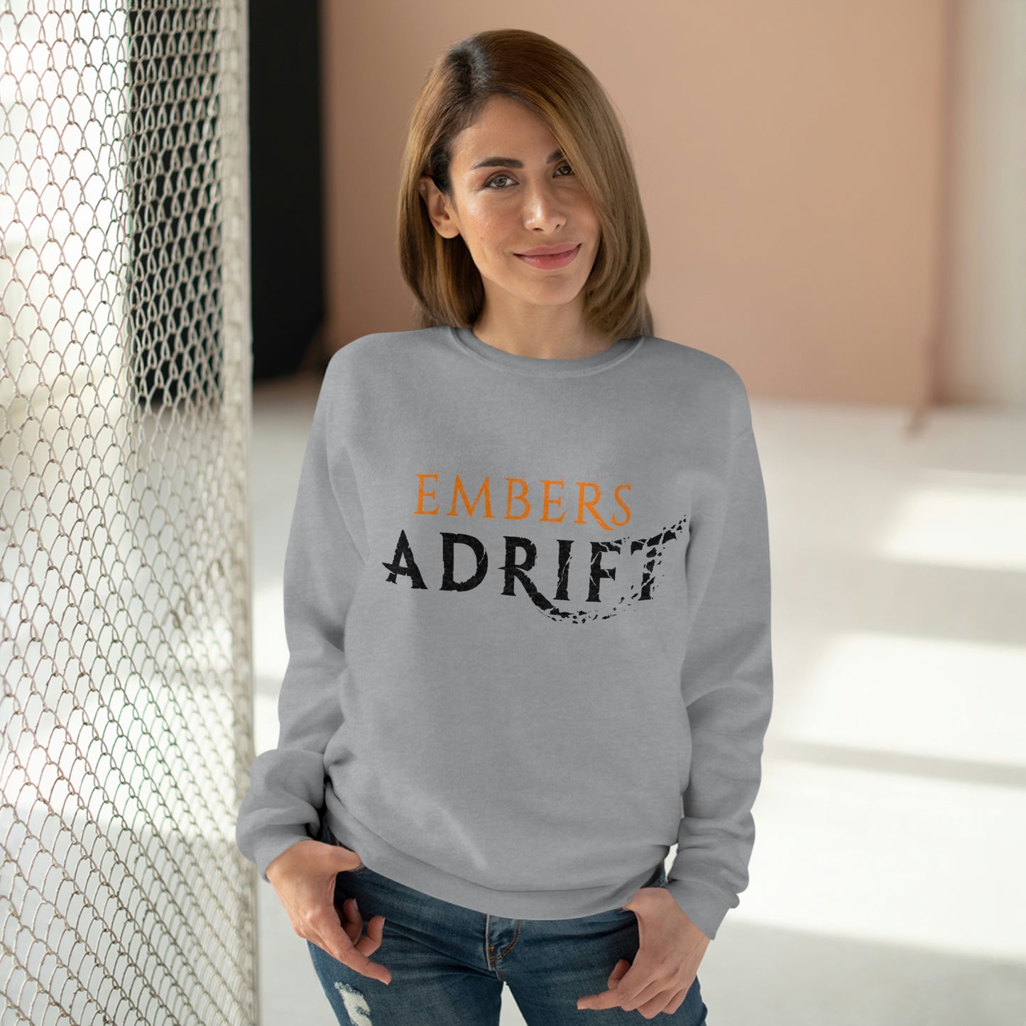 Embers Adrift Crew Neck Sweatshirt (Unisex)