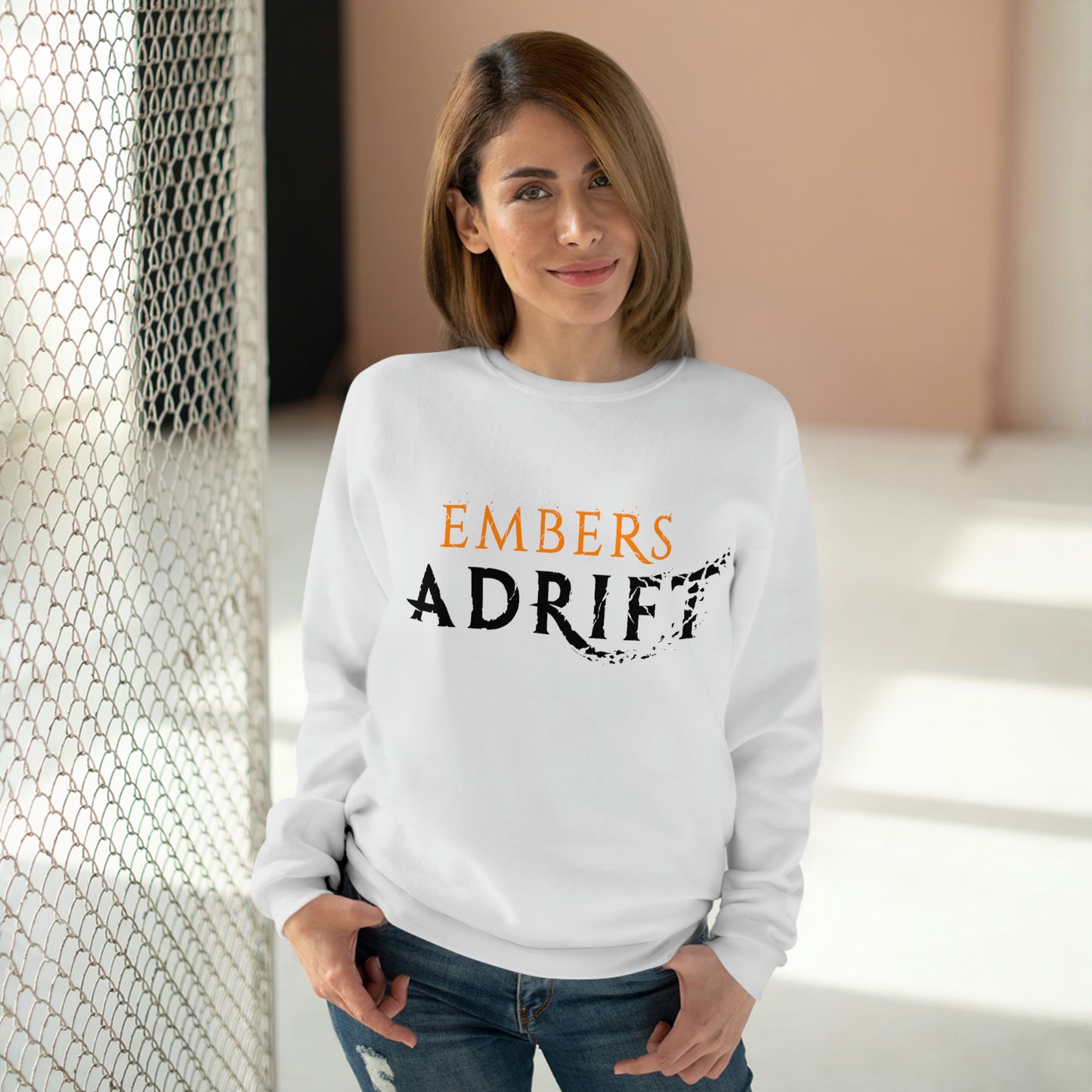 Embers Adrift Crew Neck Sweatshirt (Unisex)