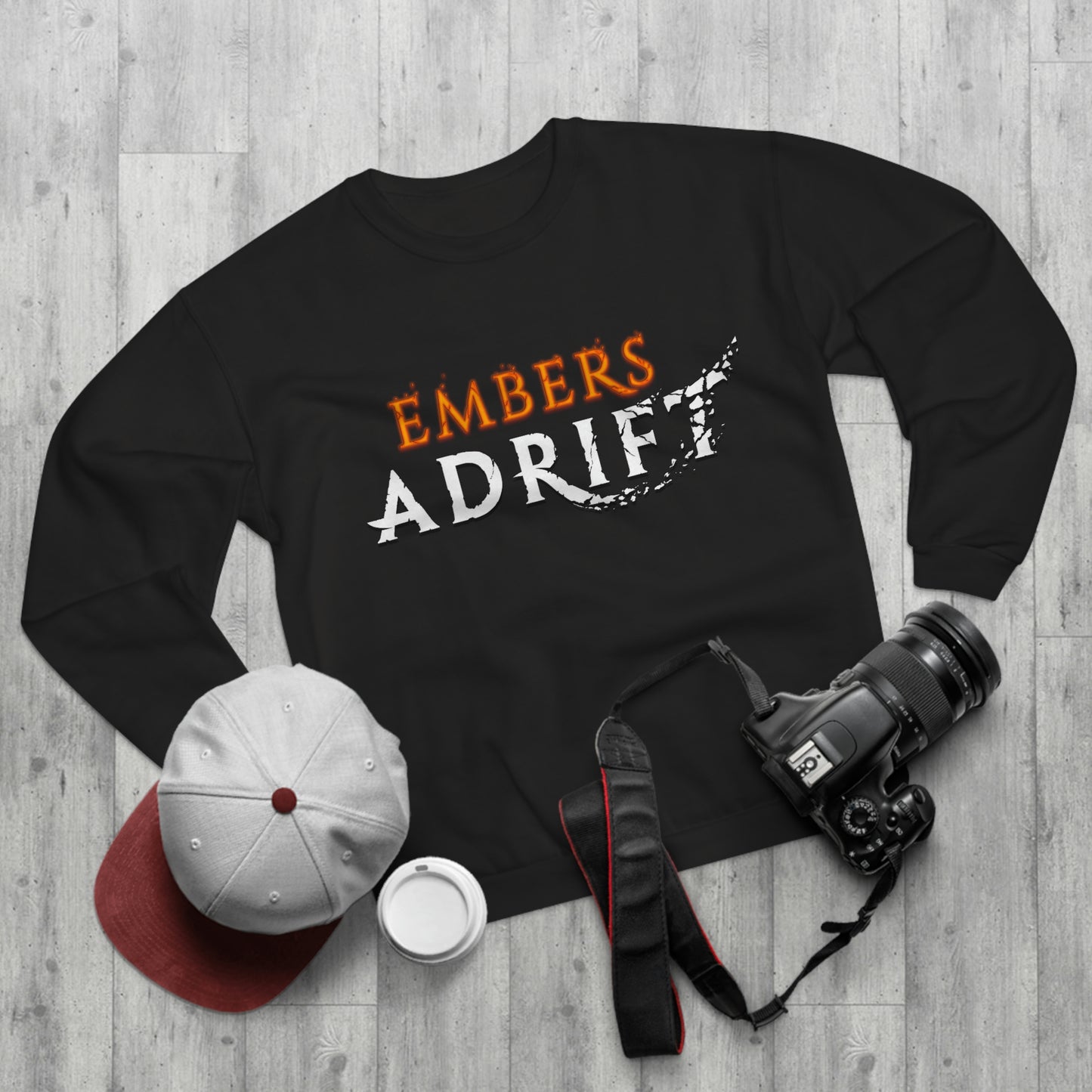 Embers Adrift Crew Neck Sweatshirt (Unisex)