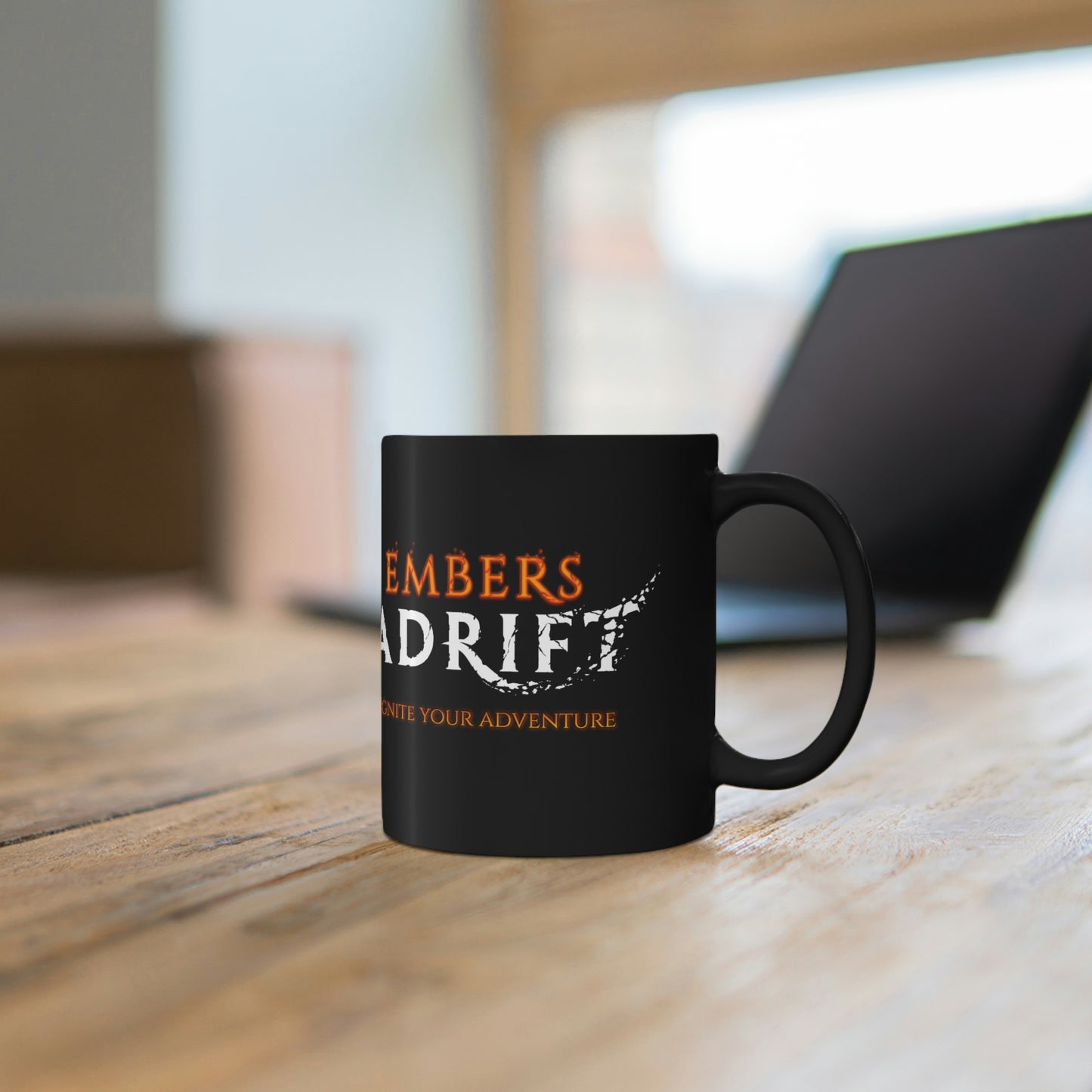 Embers Adrift 11oz Black Mug