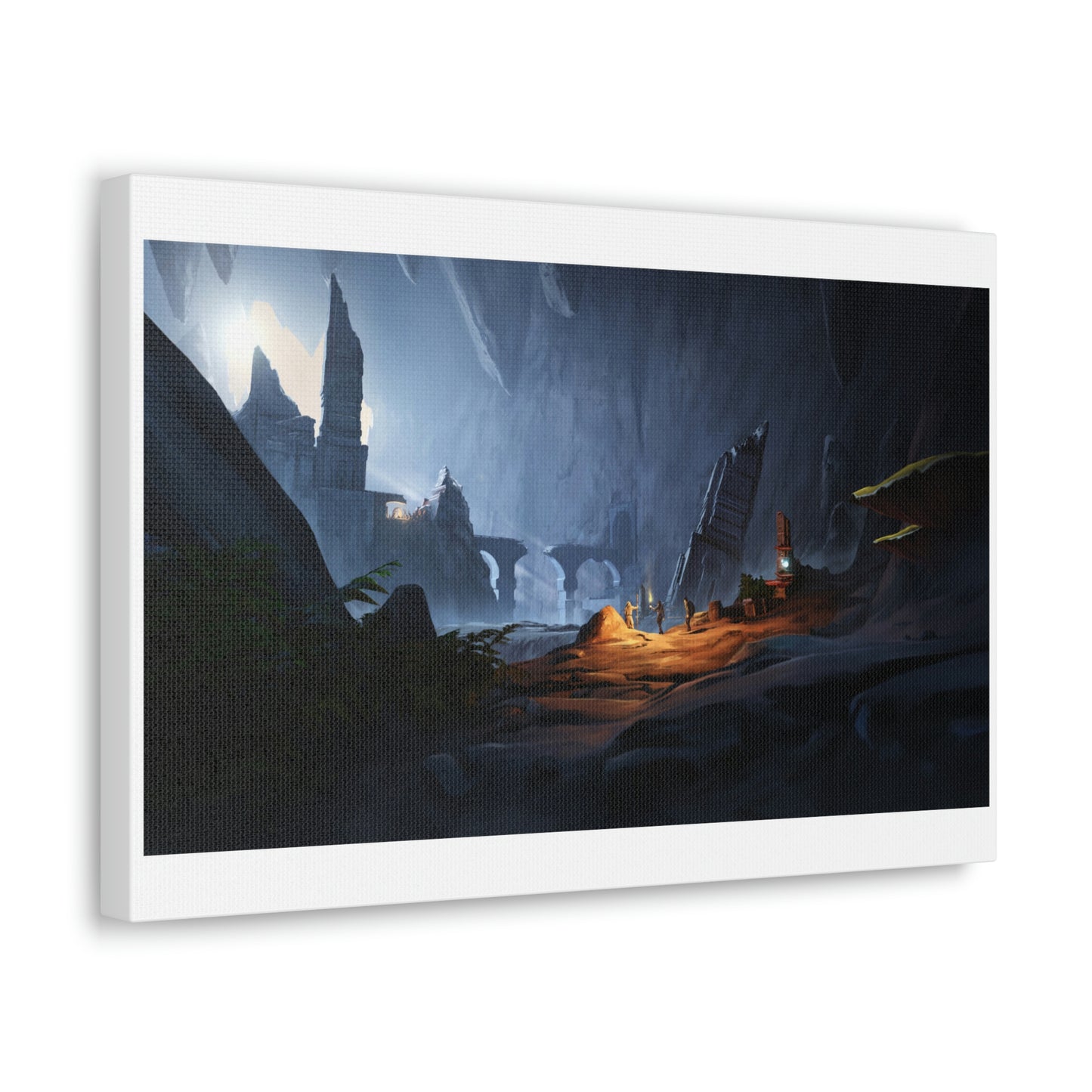 Central Veins - Embers Adrift Canvas Art