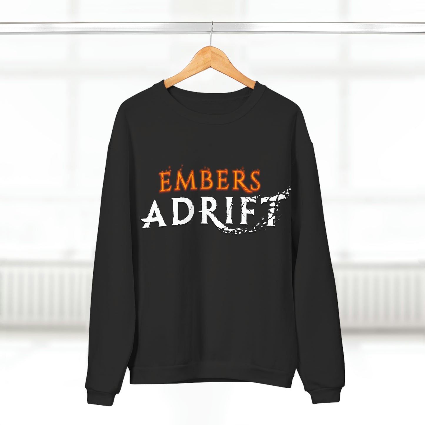 Embers Adrift Crew Neck Sweatshirt (Unisex)