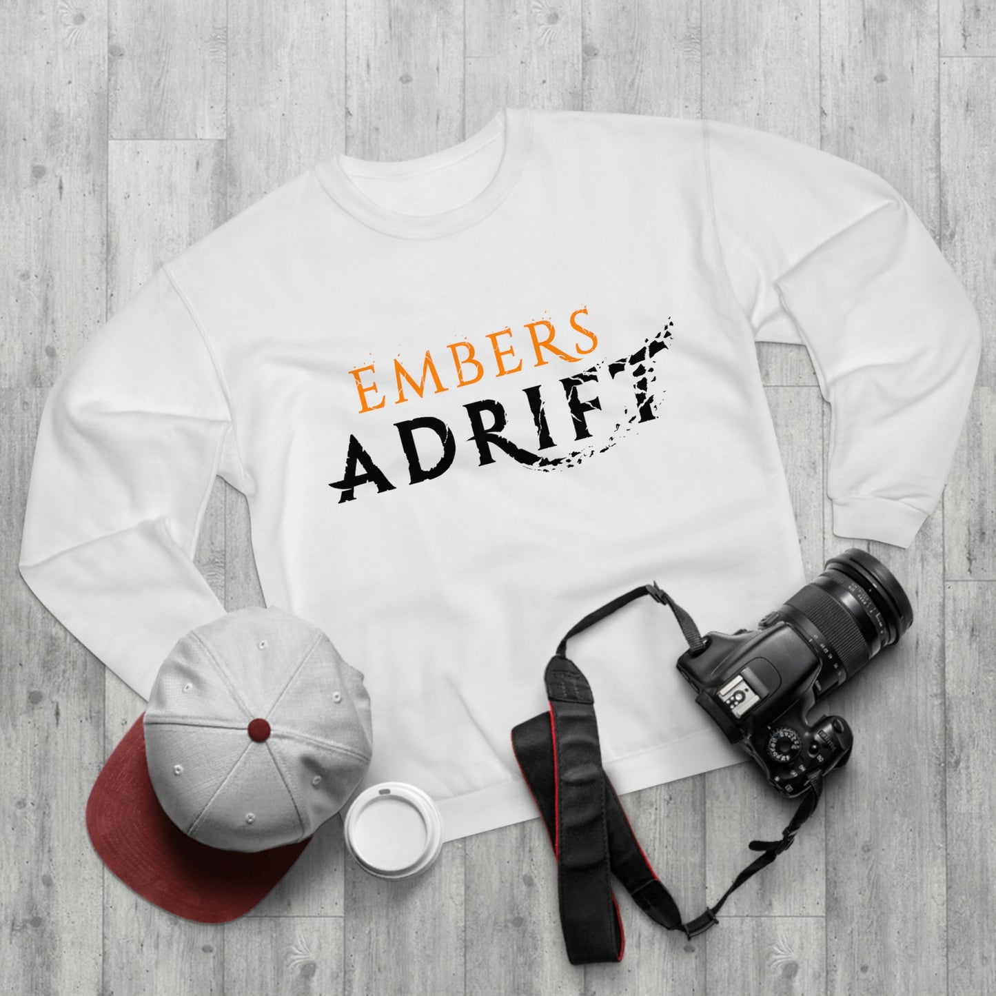 Embers Adrift Crew Neck Sweatshirt (Unisex)